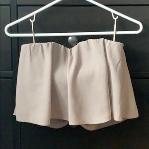 NWOT Aritzia Wilfred Bonaventura Tube Top Tan M